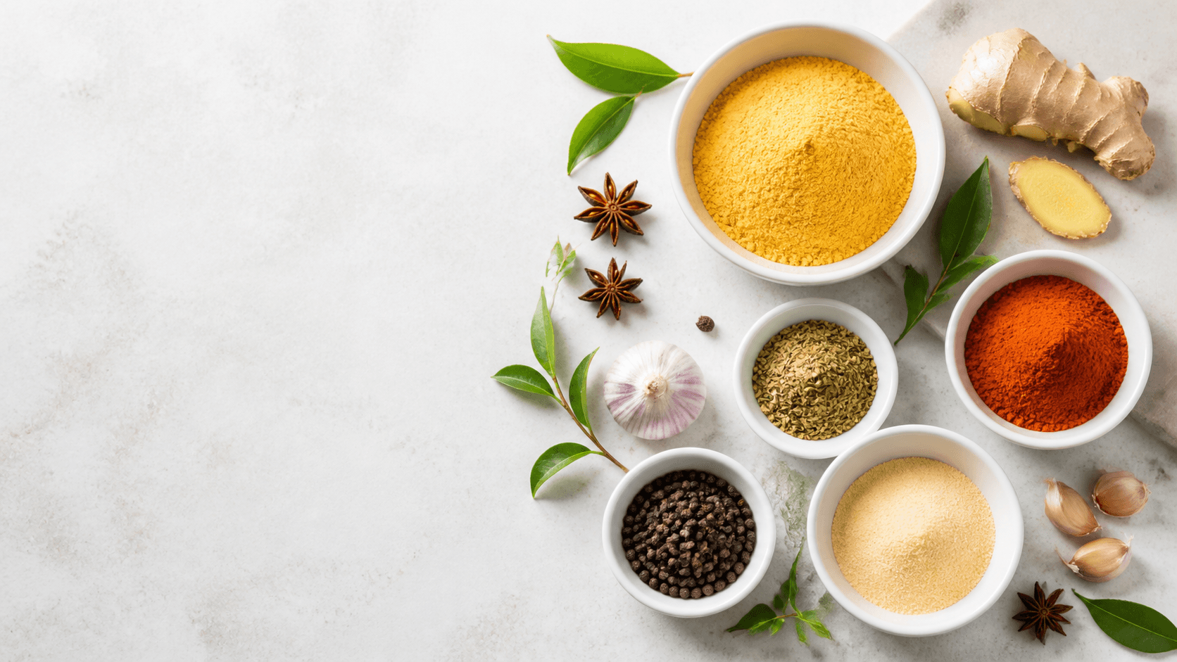 Seasoning powders and natural spices